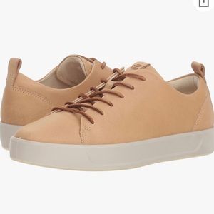 Ecco Women’s Leather Soft Sneakers 38
